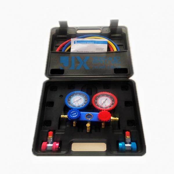 【JX72012】Manifold gauge set Auto dual-meter valve air conditioning refrigerant