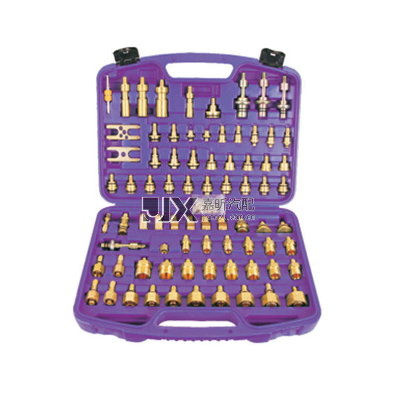 【JX72034】77 sets Car A/C Tools Leak Test Device for air conditioning