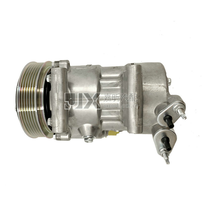 【JX10113】SANDEN 6V12 120MM /PV6 /12V  for CITROEN、PEUGEOT、FIAT OEM：6V12-1940 6V12-1449 6V12-1450 6V12-1430 6V12-1438  6453LF 6453LS   6453QF 9684480480 9646273880 9800822280