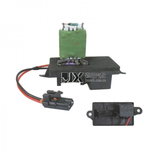 【JX77137】 HVAC Blower Motor Fan Resistor Kit With Harness - Replaces# 22807122, 15305077, 973-409 - Fits Cadillac Escalade, Chevy Avalanche, Silverado, Tahoe, GMC Sierra, Yukon, Yukon XL Year 1999-2007 & More 89019089973-004/89018597/89019089