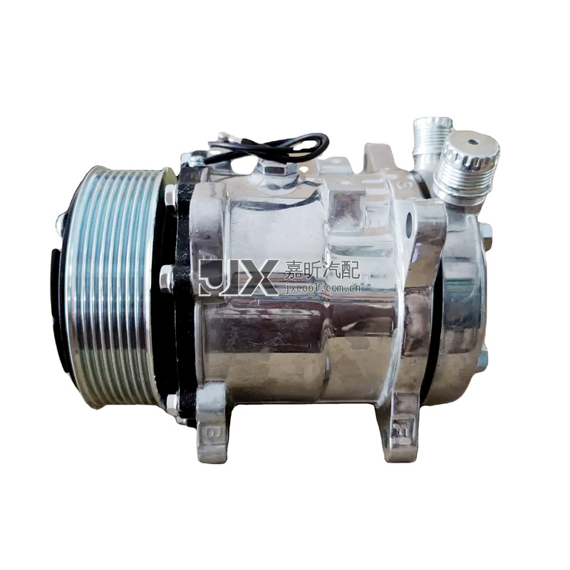 【JX5H002】12V/24V  505 /507/ 508/510 /709 series air compressor 5h09 / 5h11/ 5h14 / 7h15 series car ac compressor