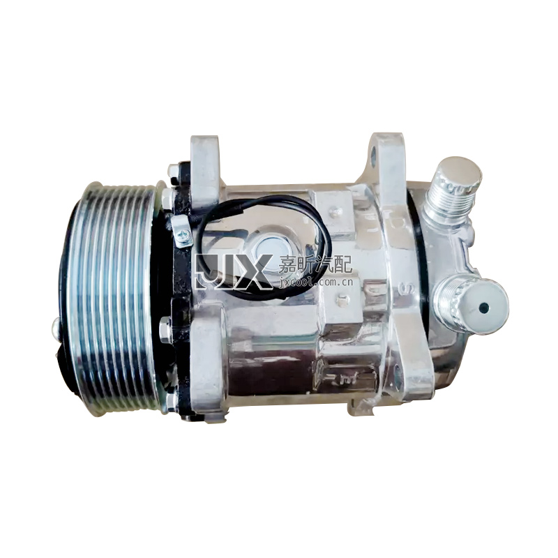 【JX5H002】12V/24V  505 /507/ 508/510 /709 series air compressor 5h09 / 5h11/ 5h14 / 7h15 series car ac compressor