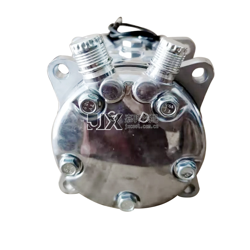 【JX5H002】12V/24V  505 /507/ 508/510 /709 series air compressor 5h09 / 5h11/ 5h14 / 7h15 series car ac compressor