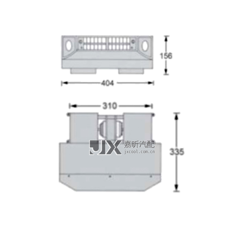 【JX73001】BEU-404-100 Evaporator Unit （Cooling Only）  32 Pass 4 Way Alu.   