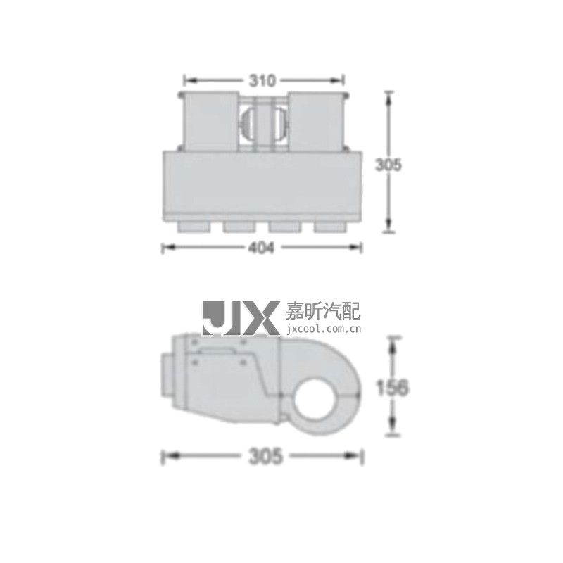 【JX73003】BEU-404-000 Evaporator Unit （Cooling Only）