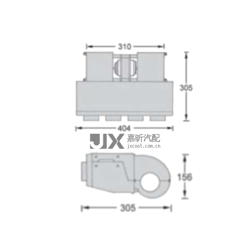 【JX73004】BEU-404-100 Evaporator Unit （Cooling Only）