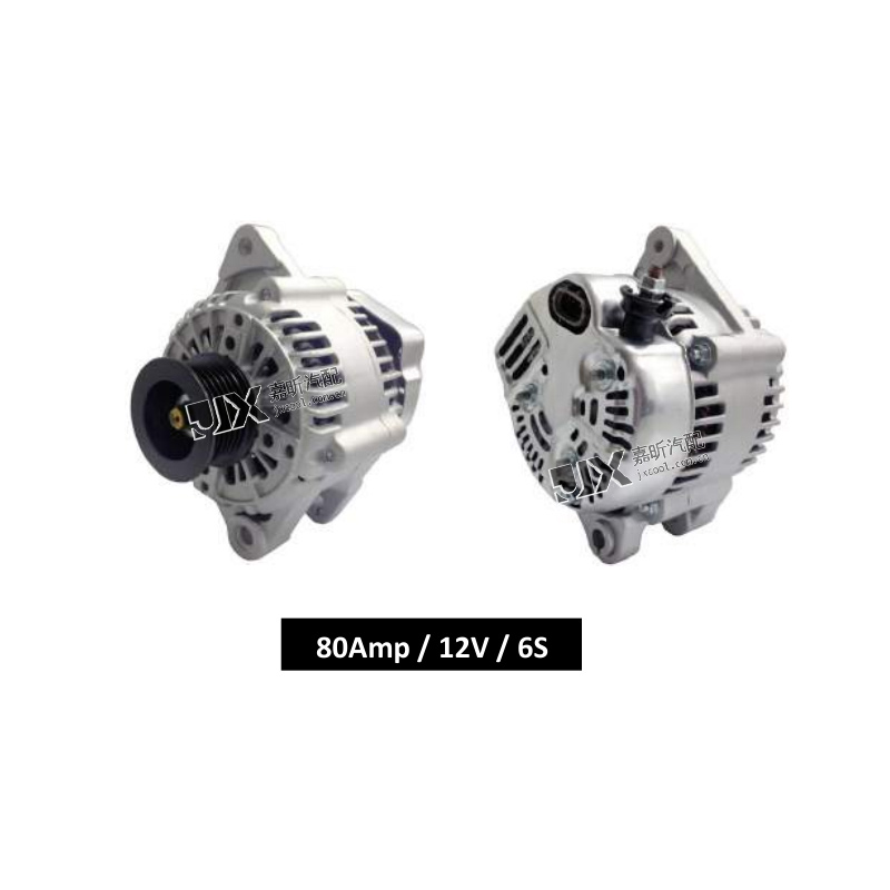 【JXA1403】104210-8200,80Amp / 12V / 6S  FOR DAIHATSU Materia 1.5（4WD） 2006-/DAIHATSU Rush 1.5 2005-/DAIHATSU Terios II 1.5（ 4WD） 2005-/TOYOTA Rush 1.5 2006-  OEM:104210-8201, 27060-B1030, 63377518