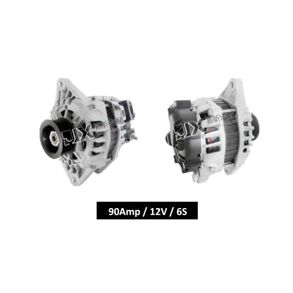 【JXA1821】90Amp / 12V / 6S   for   HYUNDAI ACCENT L4 1.6L 2012-2013 / HYUNDAI VELOSTER 1.6L 2011- / KIA VENGA 1.6i 2009-2013   OEM：2607372,37300-2B300, 37300-2B500, 37300-2B510, 2608483,2616741