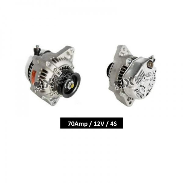 【JXA4119】70Amp / 12V / 4S   for   TOYOTA TERCEL 1.5L 1993-1998  / TOYOTA COROLLA 1.3L 1992-1997   OEM：101211-0340,101211-0741, 27060-11270, 27060-11280, 27060-11340,27060-17270, 27060-11320, JA1178IR