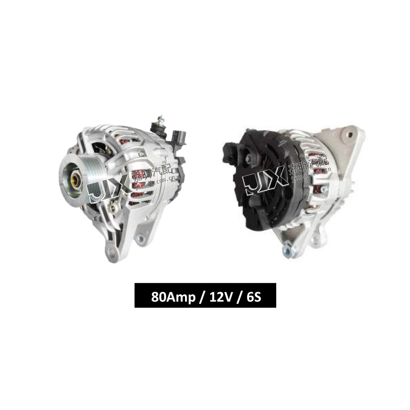 【JXA4162】80Amp / 12V / 6S   for   TOYOTA AVENSIS 1.6L T25 2003-2008   TOYOTA AVENSIS 1.6L T25 2003-2008：0-124-315-025,27060-0D120