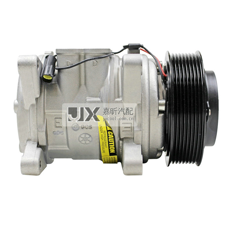 【JX42414】Compressor Model 6P148A/ 10PA15 8 Ears 24 Volts Pulley 8PK 120mm
