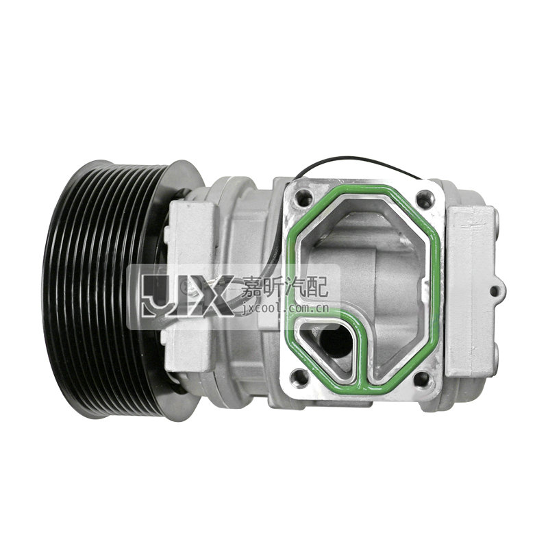 【JX42409】 Denso 10PA15C  11pk 130mm 12V  for  Trator John Deere  OEM: AL155836/ AL176858/ AL153386/ AL154203/ AL176857/ RE203758/ RE257084/ 447100-2324/ 447170-2310/ 447170-2900/ 447170-8931