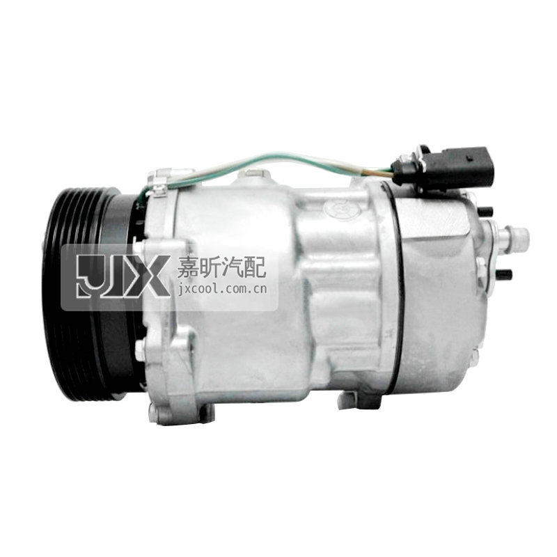【JX03132】SANDEN 7V16  120MM /PV6   for  VW GOLF '01  / AUDI   7V16-1233 7V16-1278 7V16-1079  1J0820803K 1J0820803N 1J0820803L