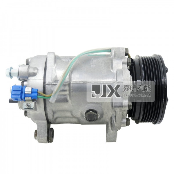 【JX03152】SANDEN 6V12   100MM / PV6   for   VW LUPO/ POLO '04   6V12-1454 6V12-1410  6N0820803B 6N0820803C