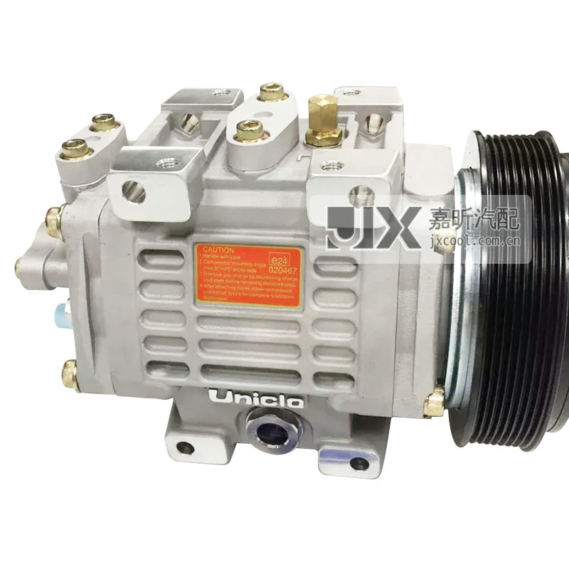 【JX43702】AIR CONDITIONING COMPRESSOR  UNICLA UX330  168MM 8PV CLUTCH   Ux-330