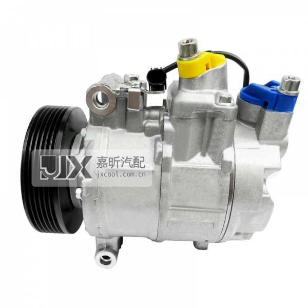 【JX06125】DENSO 6SBU14C   110MM /PV6 /12V   for  BMW E60 530i '07   OEM：437100-5210 447190-9950 DCP05062  64526980044