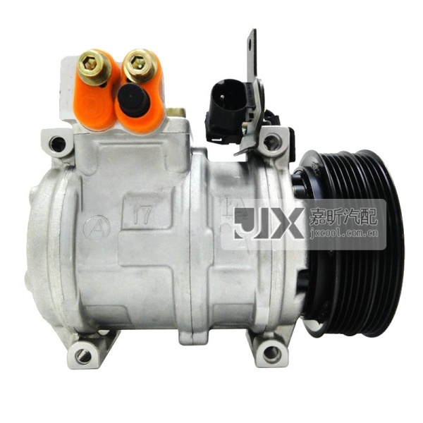 【JX06129】DENSO 10PA17C  120MM /PV8 / 12V   for   BMW E38 '88-'94   OEM：447170-3810 DCP05006  64528385910 64528390964