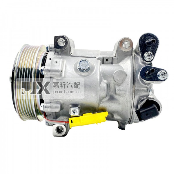 【JX10101】SANDEN SD7C16  119MM /PV6   12v for CITROEN 、PEUGEOT  9648138680 9648238480 9656572480 9656572680 6453WZ 6453XA 6453WY 6453PN  1300F    6453RG