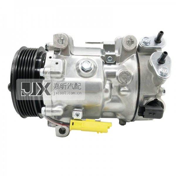 【JX10102】SANDEN SD7C16  119MM /PV6 /12V   for CITROEN C5 PEUGEOT   OEM：9671451180 9671451380 9684139980 9684141780  6453ZT  6453ZS 648756