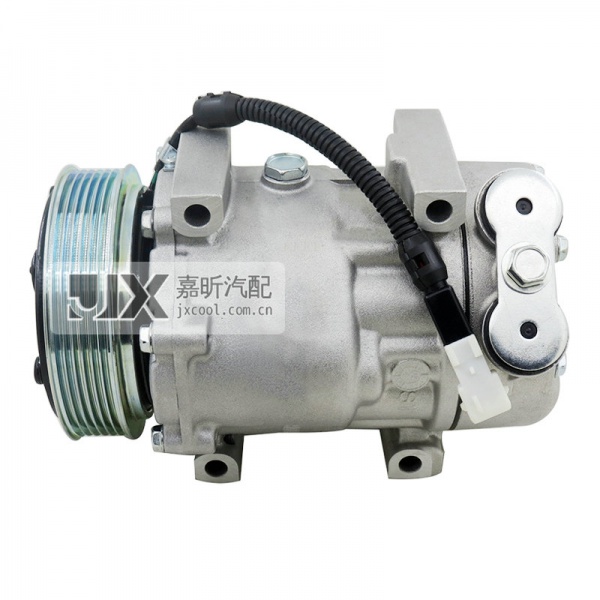 【JX10114】SANDEN 6V12  119MM /PV6 /12V  For Citroen Xsara /for PEUGEOT  206 406 807   OEM：6453EN 6453JH 9635587780 232545051 