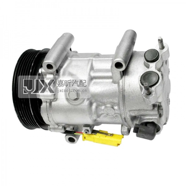 【JX10125】SANDEN 6C12  110MM /PV6  for  PEUGEOT  /CITROEN  OEM：1607424980, 9802456780  1372F