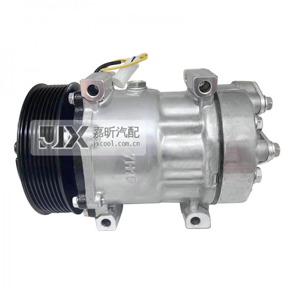 【JX28110】SANDEN  SD7H15   8PK 24V 132MM   for  VOLVO   OEM：8191892 8113628 20538307 21184142  2118414274 8119628 85000315 85003041 7403352  74205383