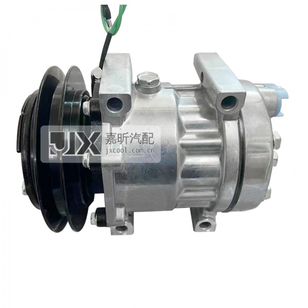 【JX40503】SD7H13 1B 24V 146mm DIRECT MT WL HEAD	 for Kobelco Case   Car Auto AC Compressor   OEM：KHR3241  TDKR151320S  TDKR151340S  7351