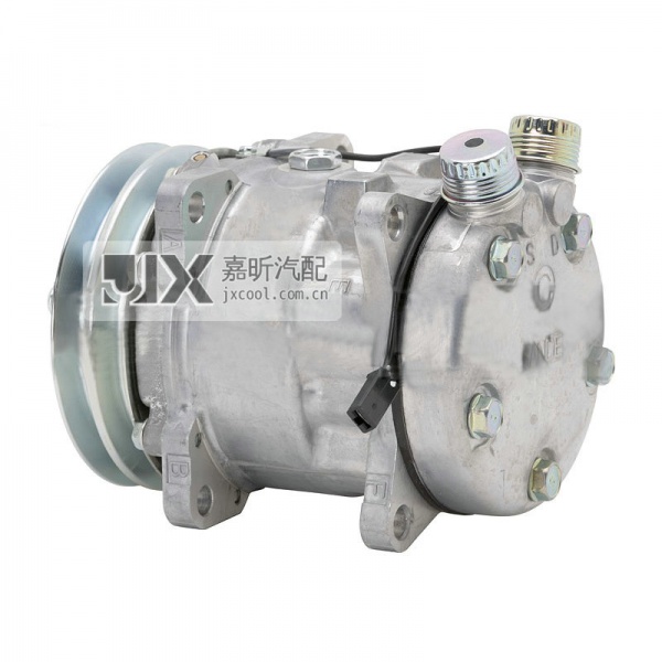 【JX40101】Sanden Compressor  SD5H09 5076 A2 GRV LS 12v 125mm VTO EAR MT	