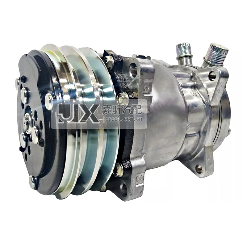 【JX40302】Sanden Compressor  SD5H14 / 508 / 5S14 /SD508 / PV8   12V/24V