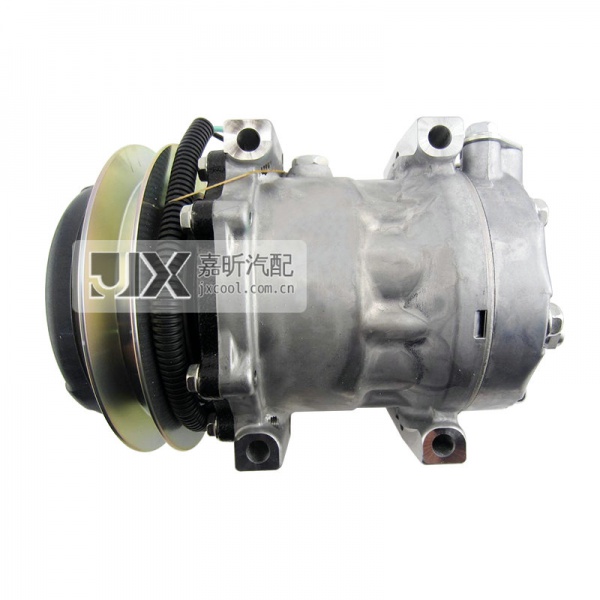 【JX40504】Sanden Compressor  SD7H13 7360  1B 24V 146mm  WL HEAD