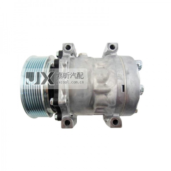 【JX40505】Sanden Compressor  SD7H13 4590 DIR MT PV8 119mm 12V KG HEAD