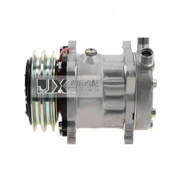 【JX40507】Sanden Compressor  SD7H13 7312 VOR 125mm 2A 12V