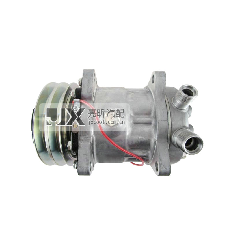 【JX40507】Sanden Compressor  SD7H13 7312 VOR 125mm 2A 12V