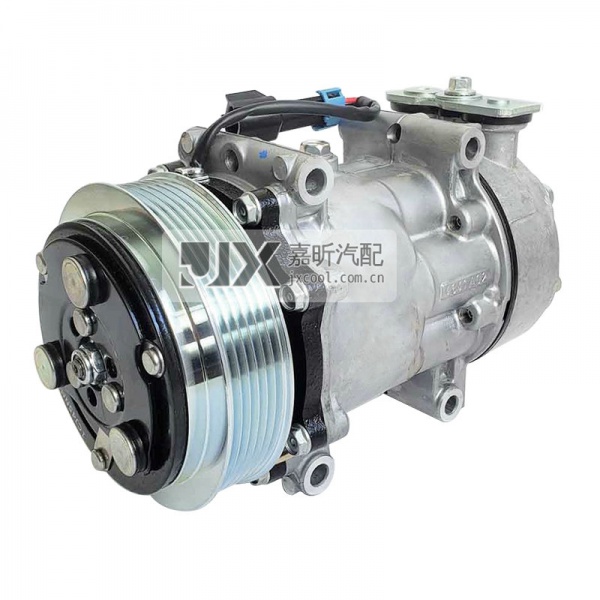 【JX41034】Sanden Compressor  SD7H15 4424 125mm PV6 12V