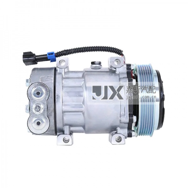 【JX41035】Sanden Compressor  SD7H15HD  125mm PV6 12V GQ Head
