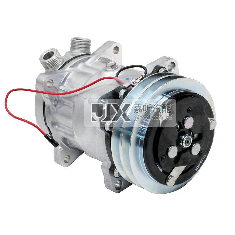 【JX41039】Sanden Compressor  SD7H15HD 4643 VTO 132mm 2A 12V EAR