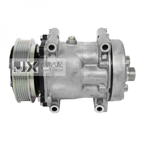 【JX41038】Sanden Compressor    SD7H15 4641 HTO 119mm PV6 12V DIR MD
