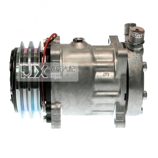 【JX41041】Sanden Compressor  SD7H15 4663 VOR 125mm 2A 12V EAR