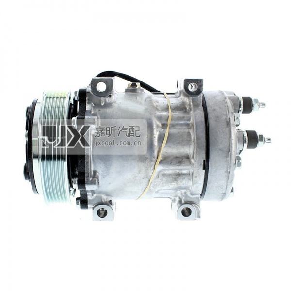 【JX41051】Sanden Compressor  SD7H15 4815 PV6 12V 125mm TANG GWA 2WIRE