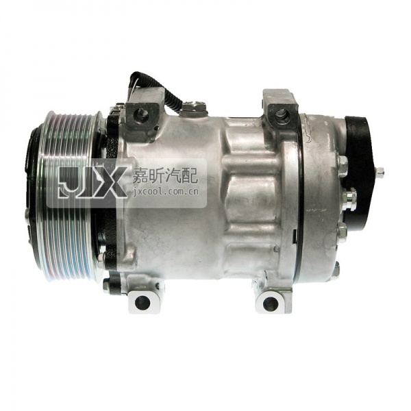【JX41052】Sanden Compressor  SD7H15 4818  PV8 119mm DIRECT MOUNT 12V GH HEAD