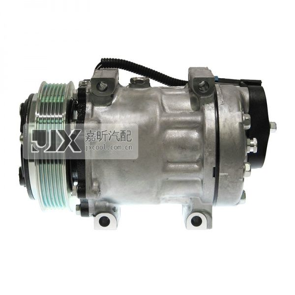 【JX41060】Sanden Compressor  SD7H15HD  4473  PV6 125mm 12V DIRECT MT HOR PAD GH