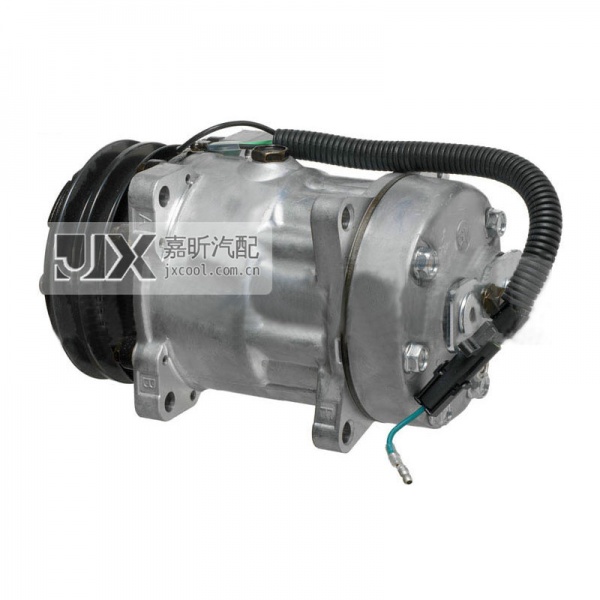 【JX41070】Sanden Compressor  FLX7 4862 PAG EAR MT 125mm 2A 24V