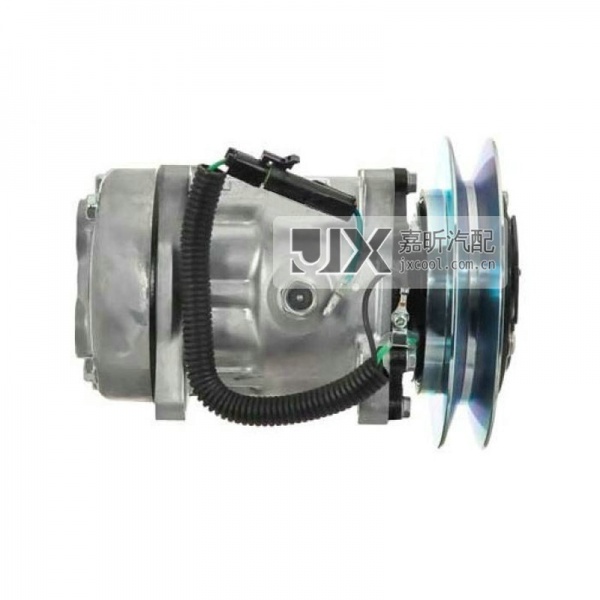 【JX41072】Sanden Compressor  FLX7 4870 PAG E-MT 158mm C1 24V GV HEAD