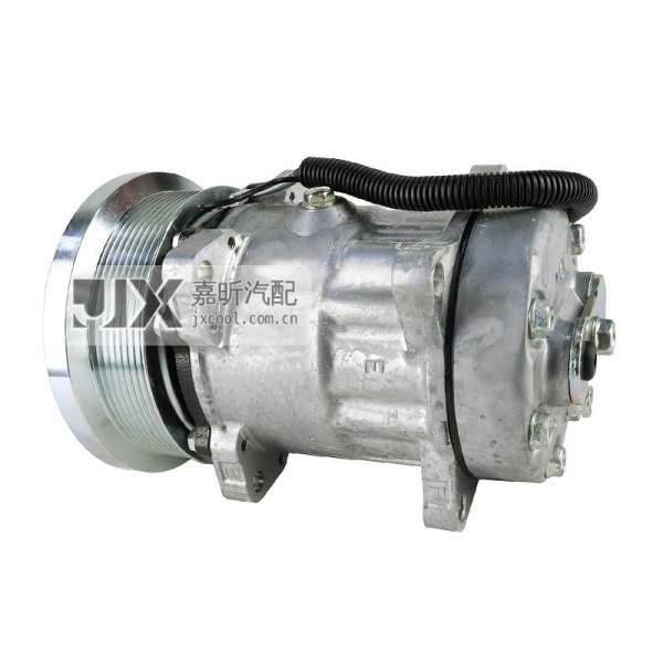 【JX41074】Sanden Compressor  FLX7 4874 PAG E-MT 133mm PV8 SHD 12V