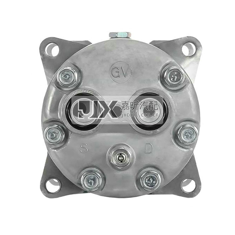 【JX41074】Sanden Compressor  FLX7 4874 PAG E-MT 133mm PV8 SHD 12V