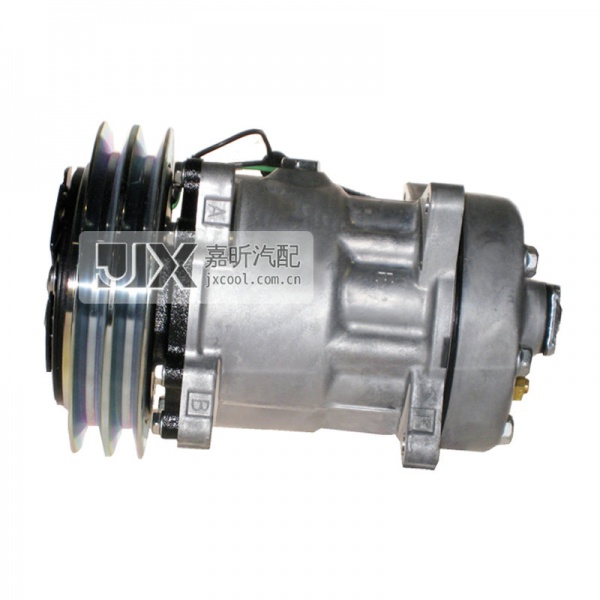 【JX41076】Sanden Compressor  FLX7 4881 PAG E-MT 152mm A2 24V