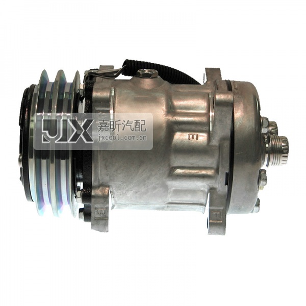 【JX41083】Sanden Compressor  SD7H15HD 4646 HTO 132mm 2A 12V EAR