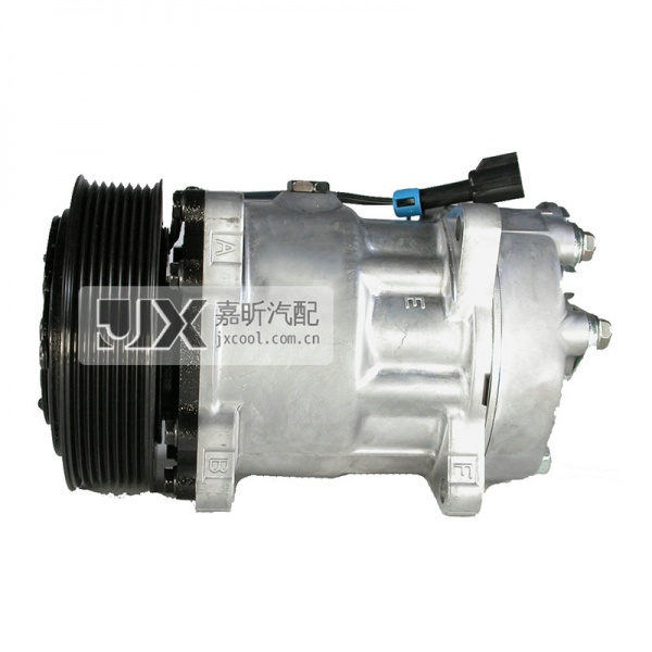 【JX41088】Sanden Compressor  SD7H15 HPAD 130mm PV8 EAR 12V WV HEAD