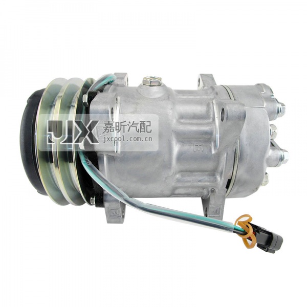 【JX41093】Sanden Compressor  SD7H15 8243 2GA 132mm 24V DIR WZ HEAD