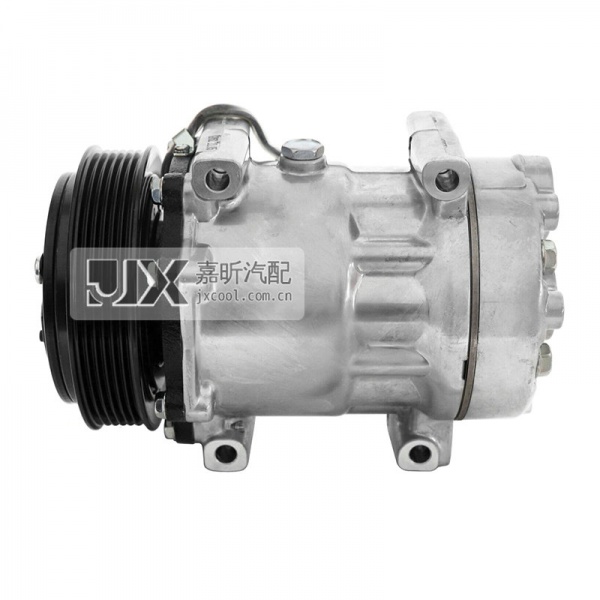【JX41096】Sanden Compressor  SD7H15 4891 PV6 12V DIR MT WV HEAD